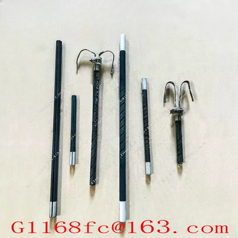 Diameter 16-45SIC Single and Double Thread Silicon Carbide Rod High-temperature Resistant Spiral Heating Tube