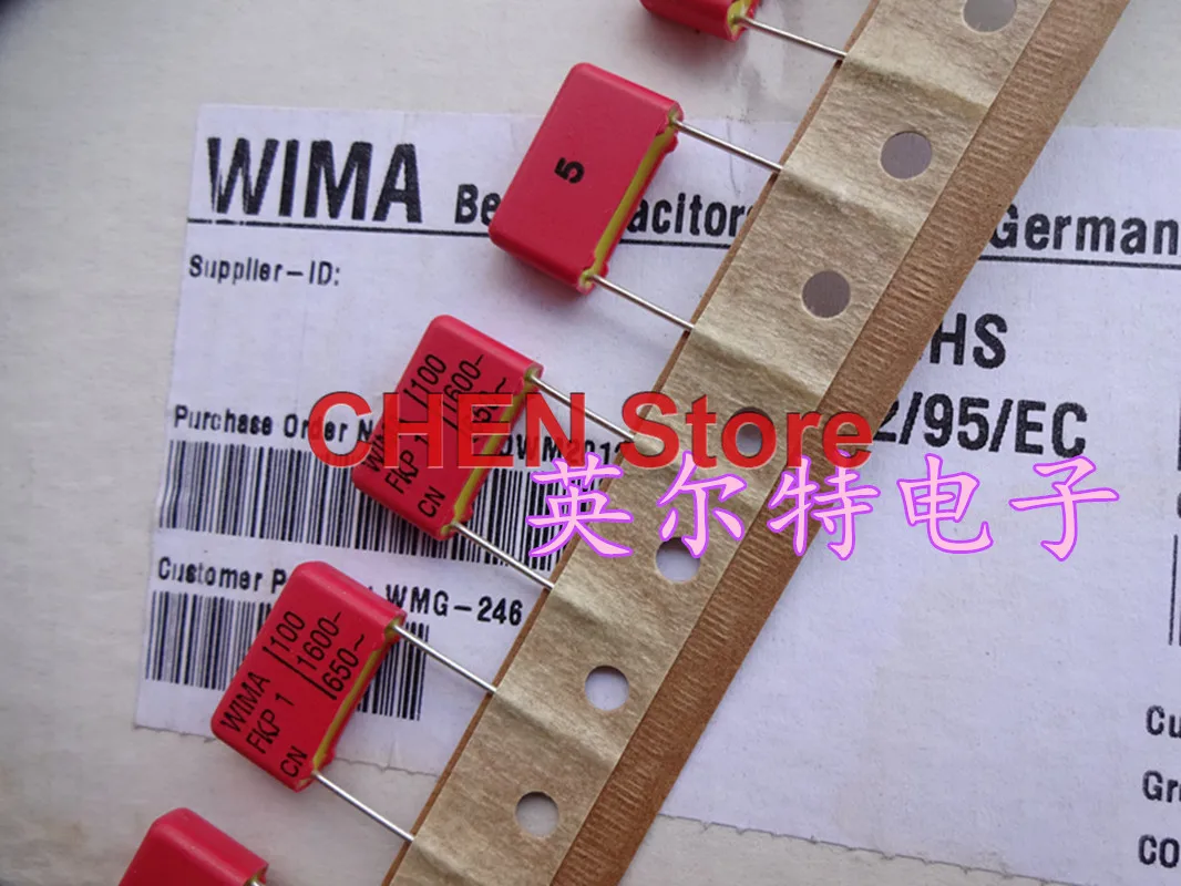 10PCS/20PCS WIMA FKP1 100PF 150PF 220PF 240PF 330PF 470PF 680PF 1000PF 3300PF 12NF 15NF 33NF 1000V 1600V 2000V audio Capacitor