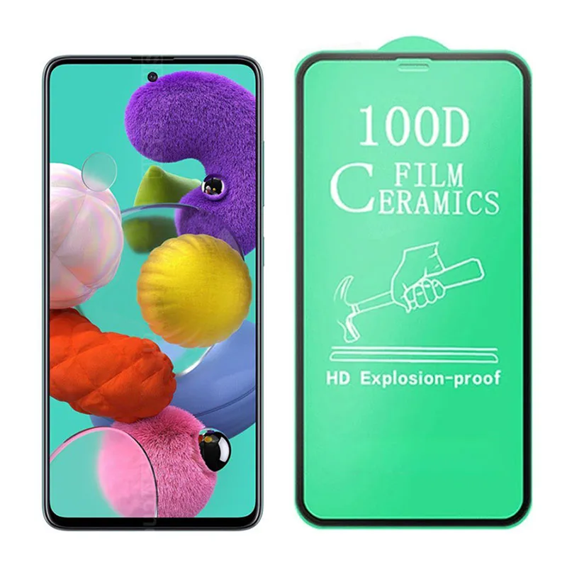 Soft Ceramic Film for Samsung Galaxy A03S A51 A91 A81 A71 A51 A41 A31 A21 A11 A01 A03S 5G HD Matte Screen Protectors Full Cover