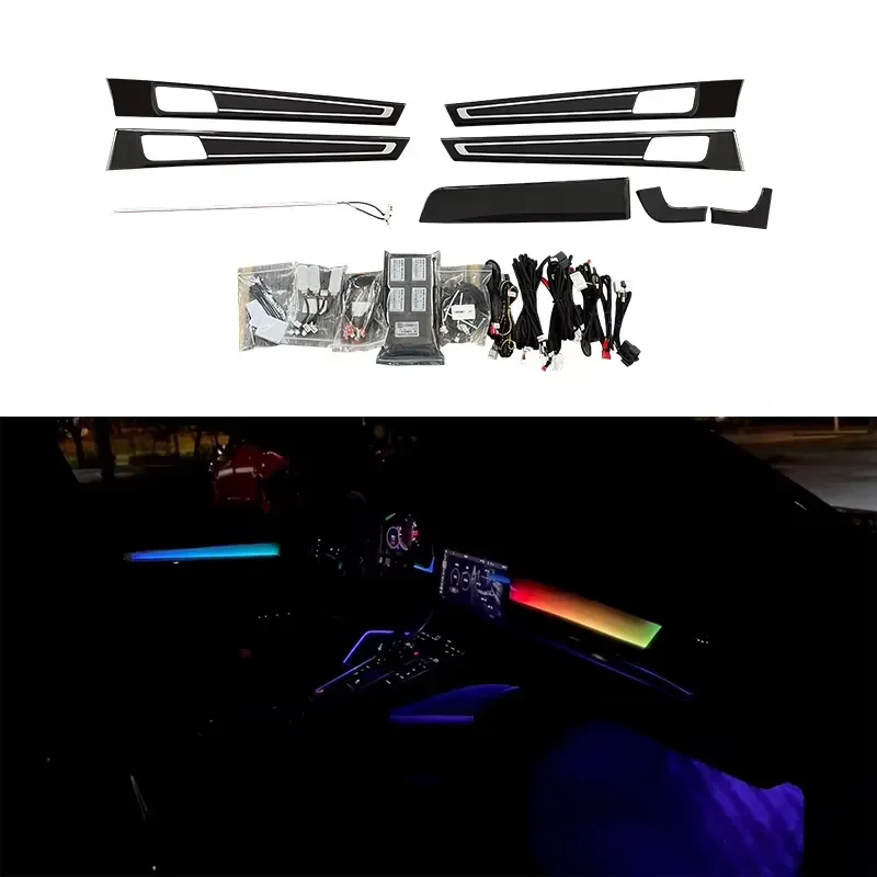 OUER 2017-2021 971 Carbon Fiber Car Modification Upgrade Interior Atmosphere Lights with 1 Year Warranty for Panamera