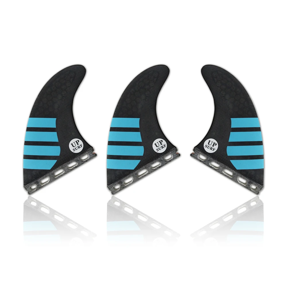 

UPSURF FUTURE Fins G5 Medium Surfboard Line Sticker Fin Tri Fin Set Surfing Accessories 4 Colors M Size Surfcasting Accessories