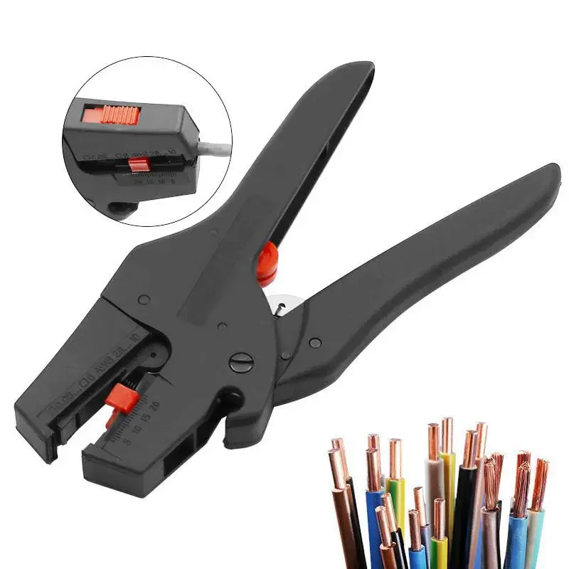 

Adjustable Precision Wire Stripper Tool 0.08-6mm Cutter Cable Scissors Stripping Pliers Automatic FS-D3 Multi Tool