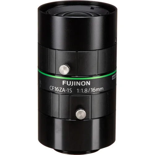 Fujinon Lens CF16ZA-1S 16mm Focal Length, 12-24 Megapixel  F1.8 - F16 Iris Range, 4D High Resolution, Anti-Shock/Vibration,