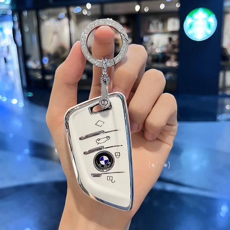 

Car Smart Remote Key Case Cover Shell Protector For BMW 1 3 5 7 Series X1 X3 X5 X6 F34 F10 F11 M2 M3 M4 F15 F16 G01 Car Sticker