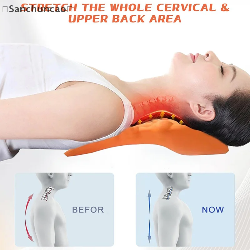 

〔San〕Neck Shoulder Relaxer With Upper Back Massage Trapezius Trigger Point Massager Myofasical Release Neck And Shoulder Pain