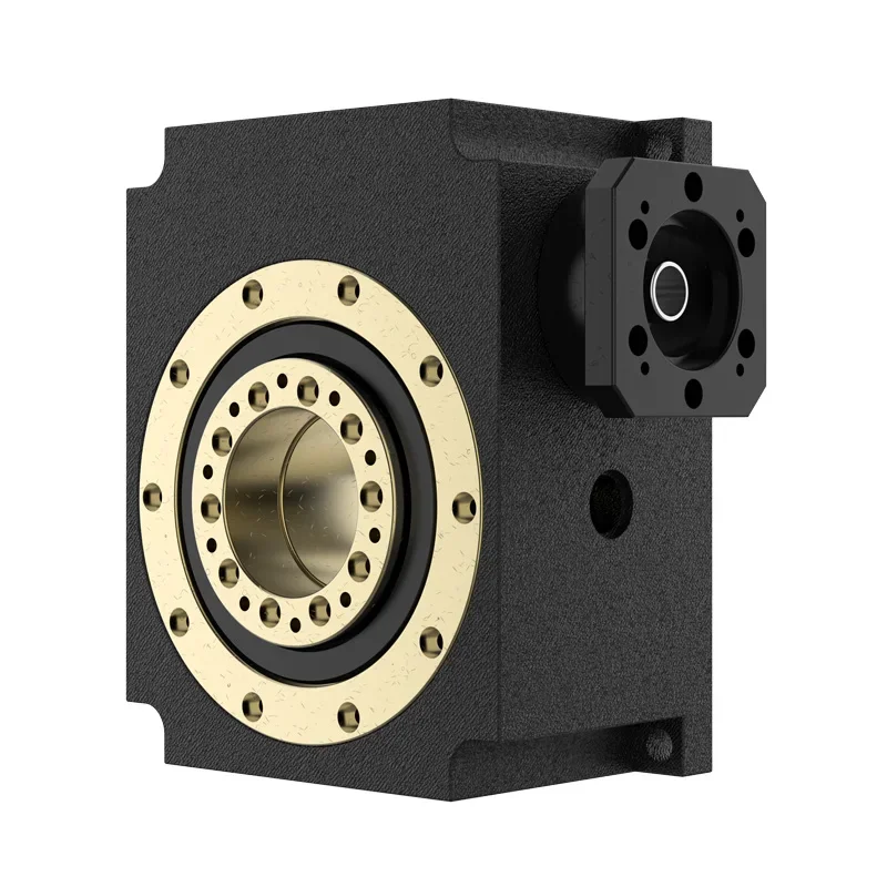 2026 Flange Mounted Hollow Shaft 24:1 Ratio High Accuracy Cam Follower Flipping Gearbox
