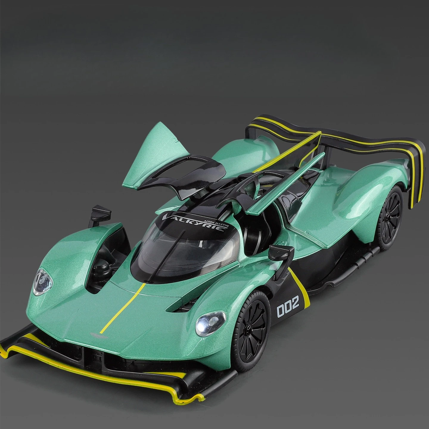 

1:24 Valkyrie God of War Sports car Simulation Diecast Metal Alloy Model car Sound Light Collection Kids Toy Gift