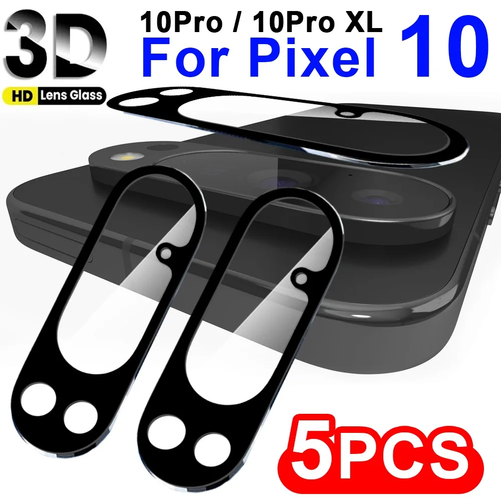 

1-5 шт. стекло для объектива камеры HD для Google Pixel 10 Pro XL, защита от царапин, 3D полное покрытие, закаленное стекло для Pixel10