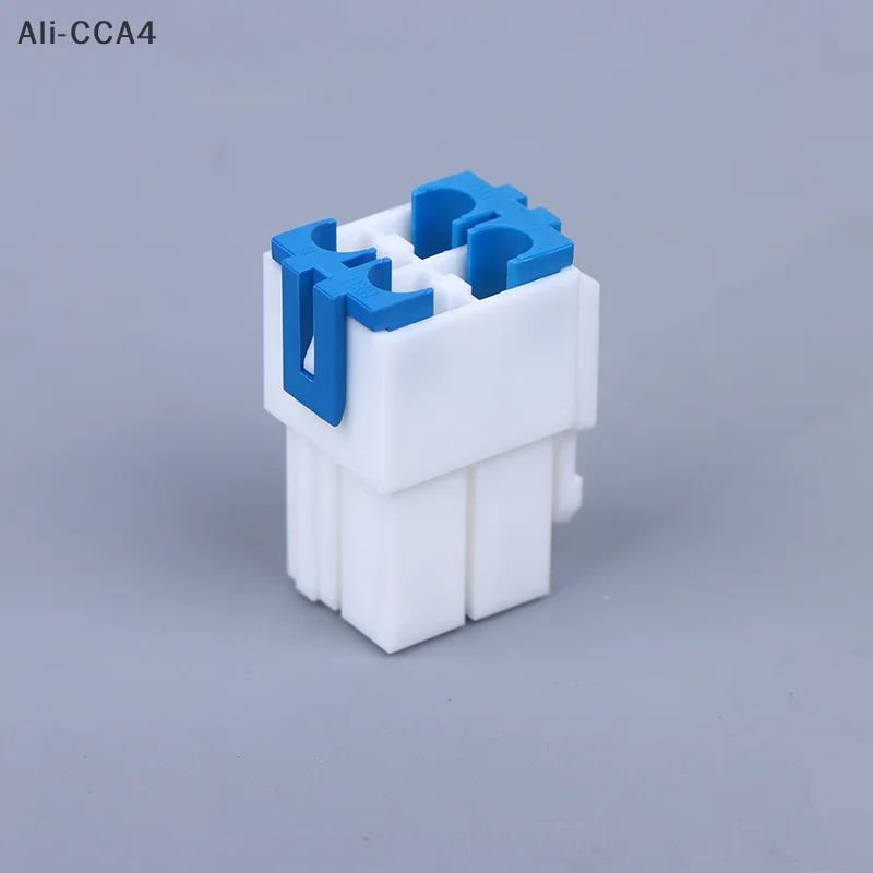 

(YY)1 Set New 4-Pin Power Connector Plug For IC-7000 IC-7100 IC-7400 IC-7600 YAESU FT-450 KENWOOD TS-480 Radio DIY Cable Plug