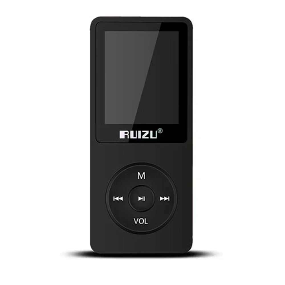 Оригинальный MP3-плеер RUIZU X02 с 1,8-дюймовым экраном, может воспроизведение 100 часов, 8 ГБ с FM, электронной книгой, часами, музыкальным плеером Data sony walkman