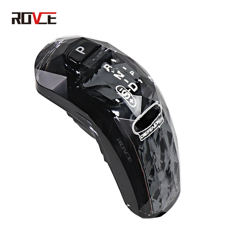 For 2020-2024 Land Rover Defender 90/110/130 Crystal Stall Shift Knob Crystal Glass Handle Auto Parts