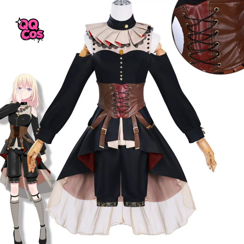 حلم بانج! دولوريس تأثيري حلي هالوين كرنفال حفلة عيد الميلاد لعب دور الملابس الملابس QQ كوس #2