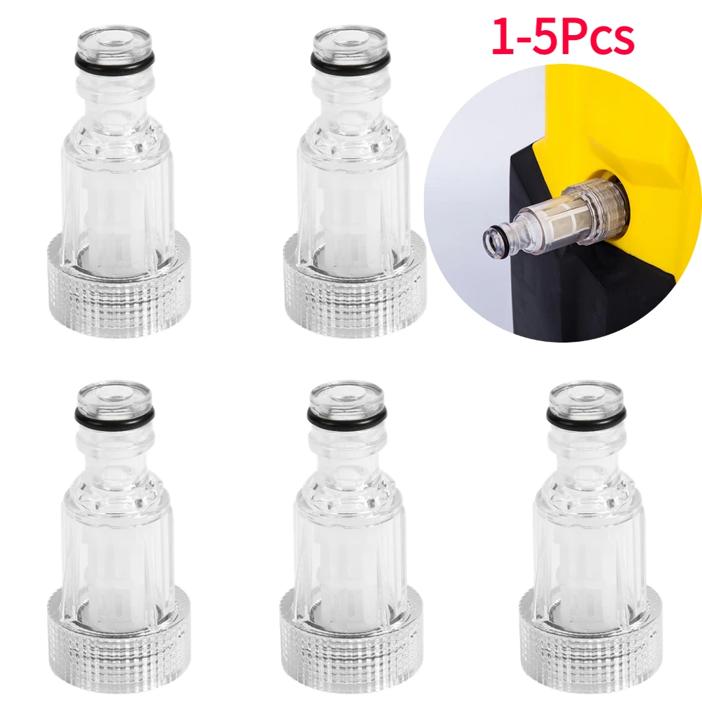 1/5Pcs Thread Faucet Quick Connector Car Washing Machine Water Filter High Pressure Washer Garden Pipe Hose Adapter for K K2-K7