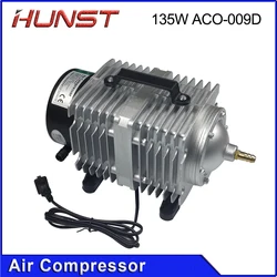 Hunst 전기 마그네틱 공기 압축기, CO2 레이저 조각 절단기용, 110V, 220V ACO-009D, 135W