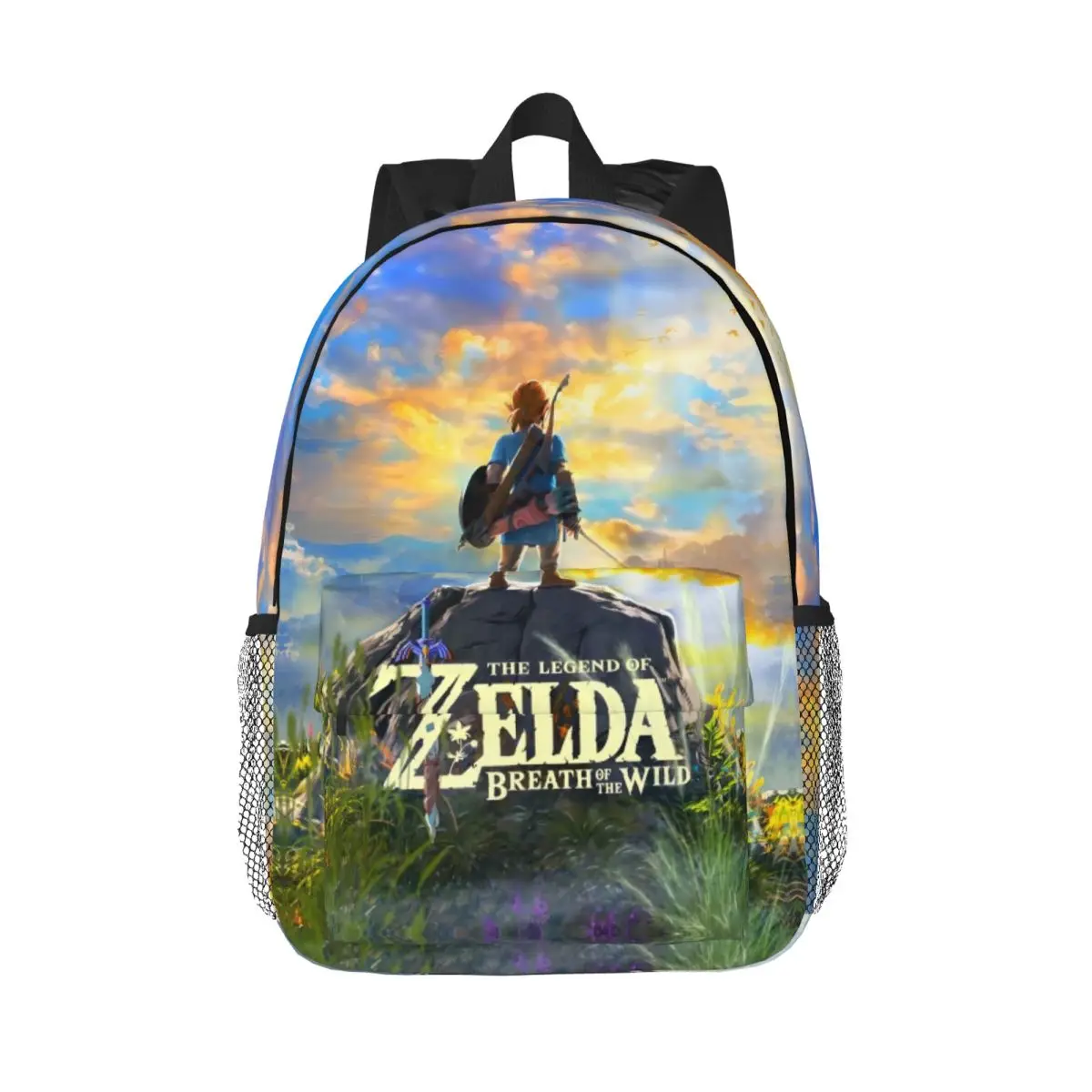 Z-Zelda Backpack for Men Women Fashion Student Business Daypack College Shoulder Bag 15in