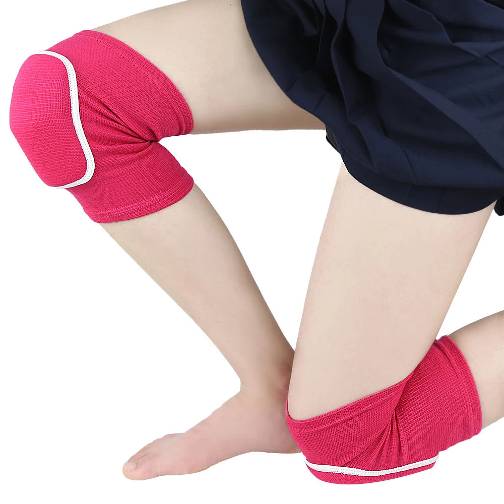 1Pair Kids Knee Pad Dance Volleyball Knee Pads Anti Slip Sponge Kneepads Brace Knee Protector for Youth Girls Boys Sports Dance