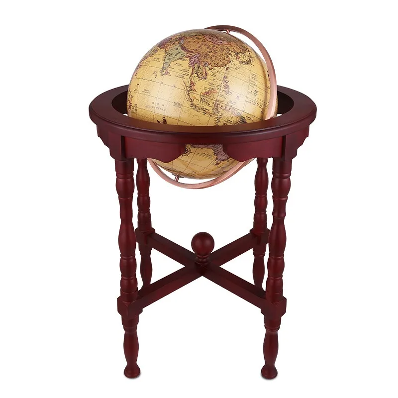 

720 degree universal rotating globe large 42/50/62/80cm antique teaching globe high