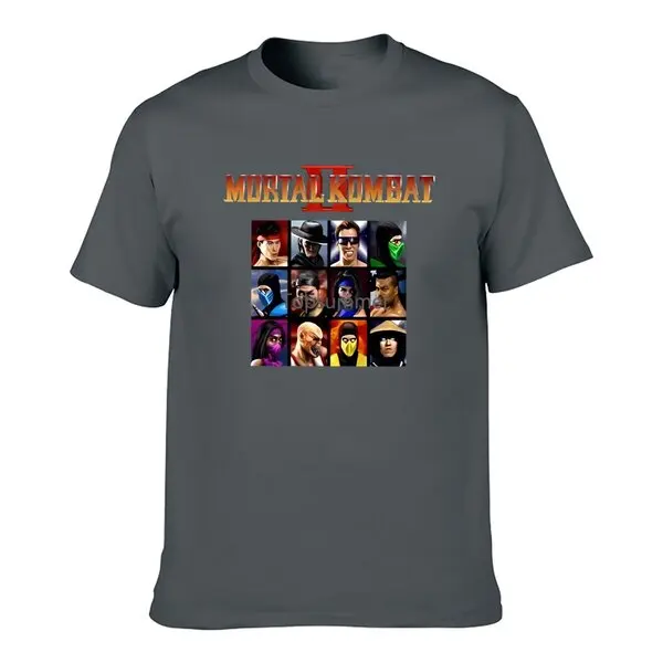 Mortal Kombat T Shirt Mk2 Select Your Character T Shirt(2)