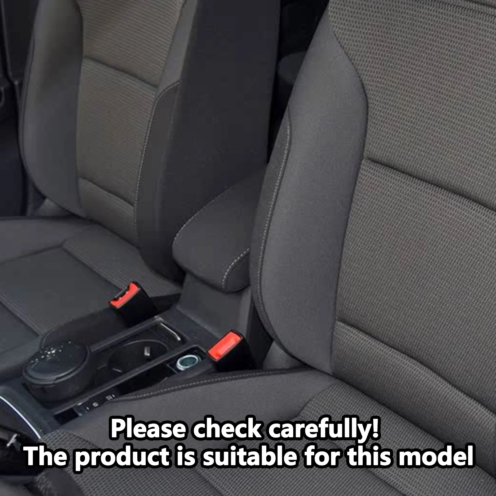 For VW Volkswagen Golf 7 MK7 2012 -2019 Suede Leather Car Armrest Box Protector Cover Central Control Interior Accessories
