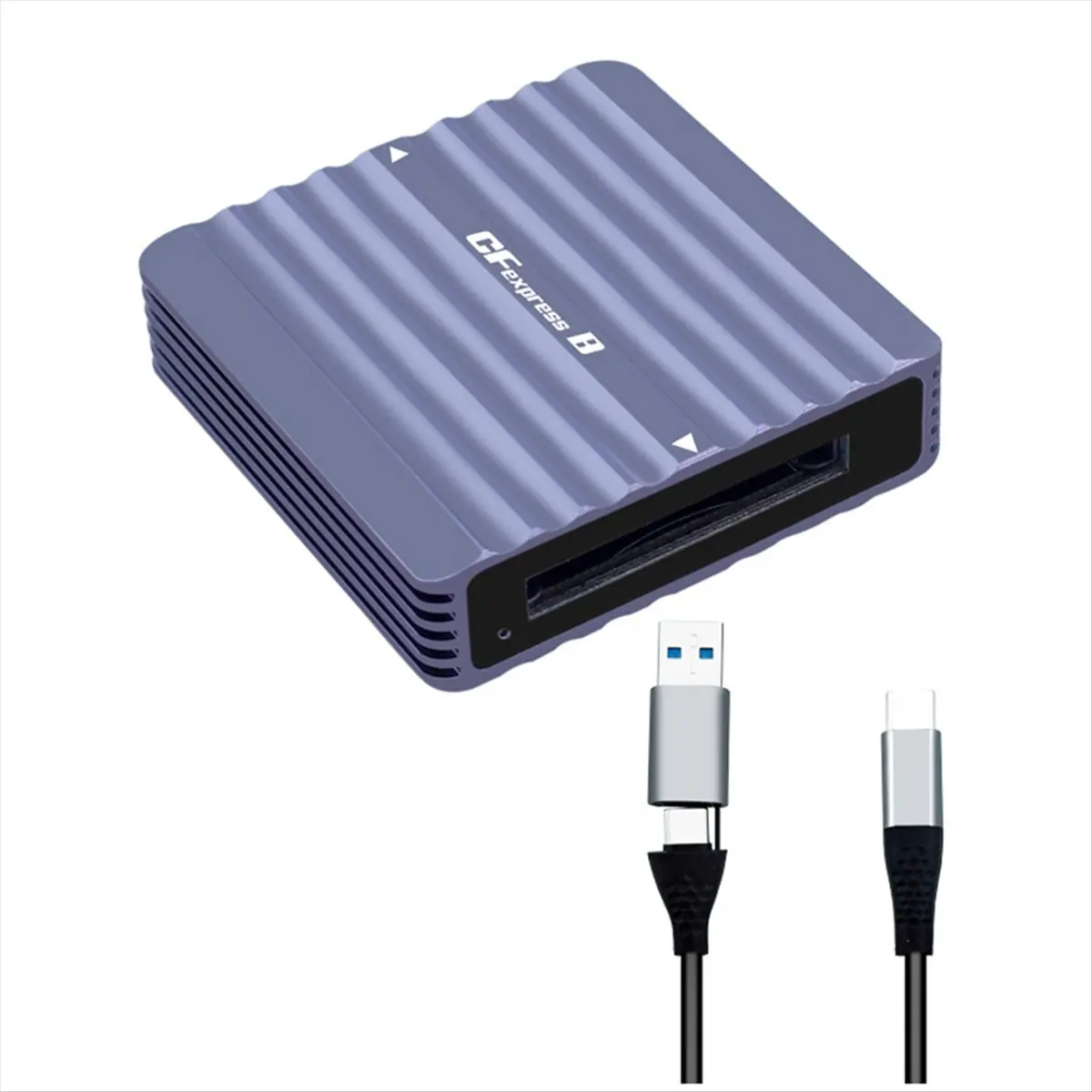 AT42 Portable Type C to CFexpress B Reader Gen2 10Gbps CFE B Memory Card Drive-Free for Laptop Computer Phones