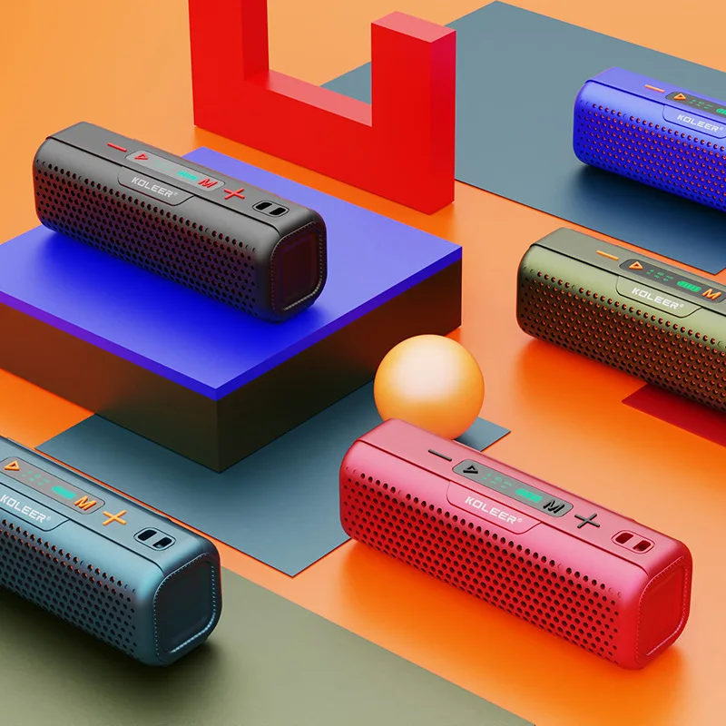 

Portable and Powerful Wireless Bluetooth Speakers with TWS Stereo Sound