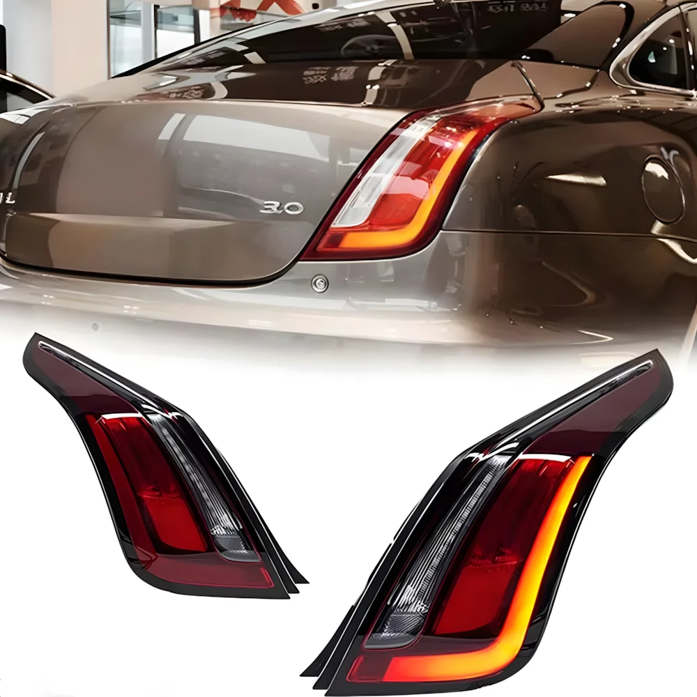 Upgrade High Configure Auto Back Lamps For Jaguar XJ 2011-2016 Car Assembly LED Dynamic Blink Turn Tail lights Accessories