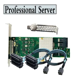 Fujitsu D3307-A12 CP400i 12GB RAID Card = LSI 9300-8I RAID Controller +8643-8482 SAS cable