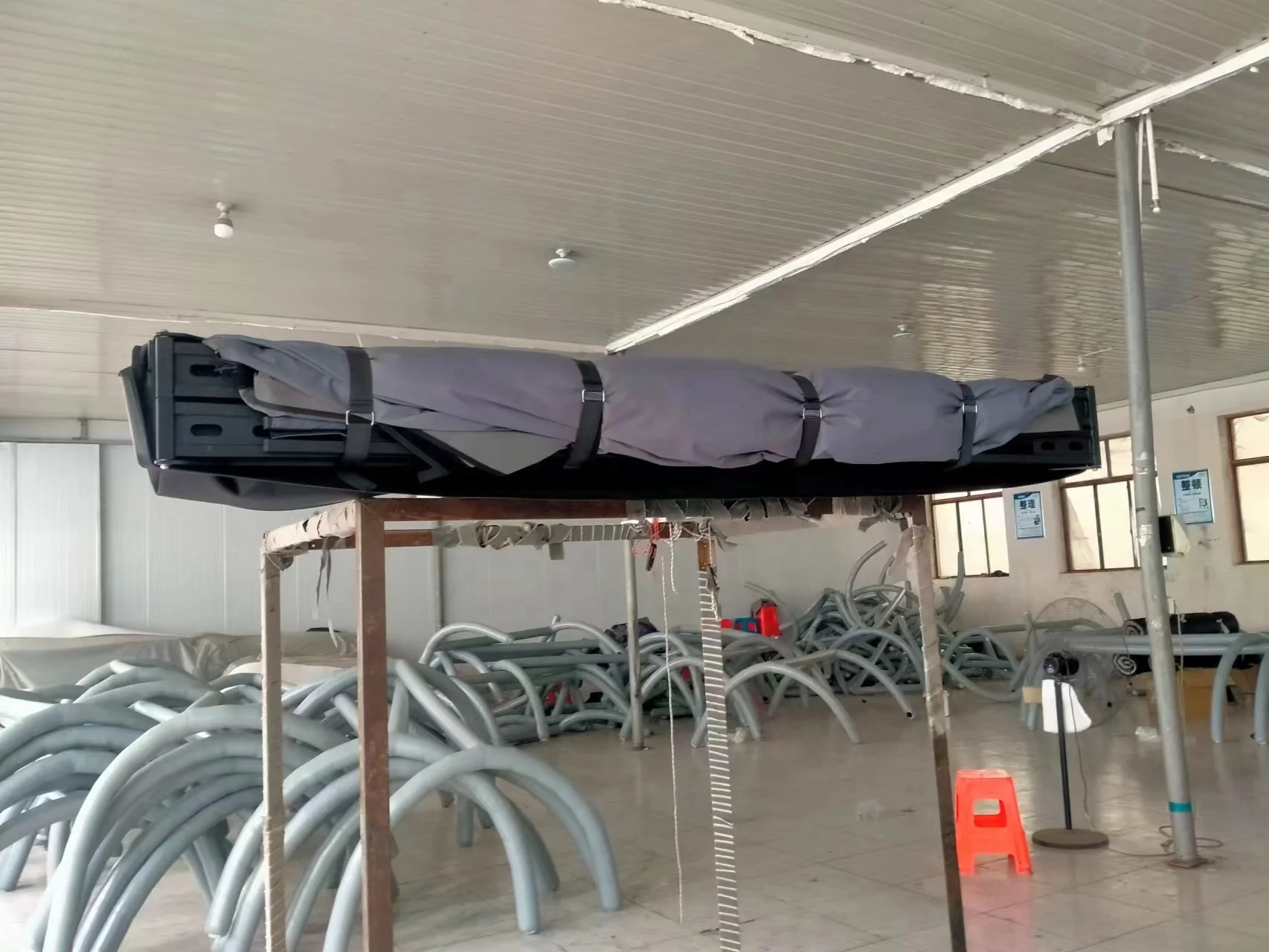 خيمة مظلة سيارة مقاومة للماء 4WD Foxwing 180 درجة كبيرة واقفة 180 مظلة ممتدة مع جدار جانبي #3