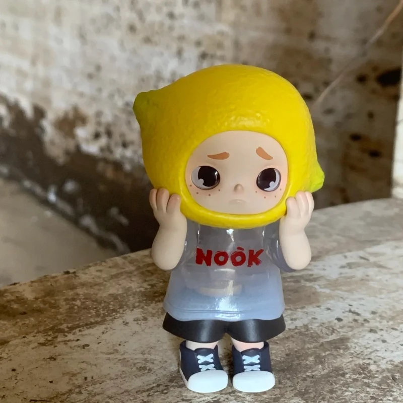

Nook Action Figures Lemon Soda Series Hanging Card Model Collection Nook Dolls Cute Surprise Toys Desktop Decor Girl Gifts New