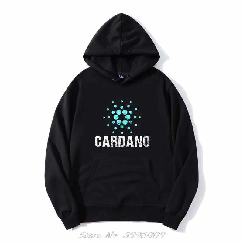 Cryptocurrency Crypto Miner Cardano Ada Harajuku Hoodie Men Unisex Oversize Sweatshirts Zip Up Pullover Hooded Jacket