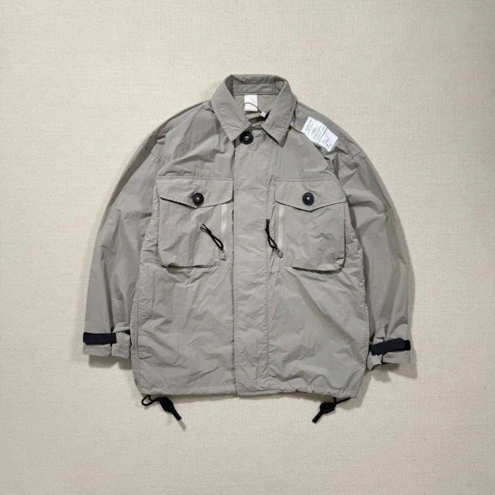 Japan Style N.H00LYW00D Nylon Loose Casual Men's Jacket New Arrival Coats