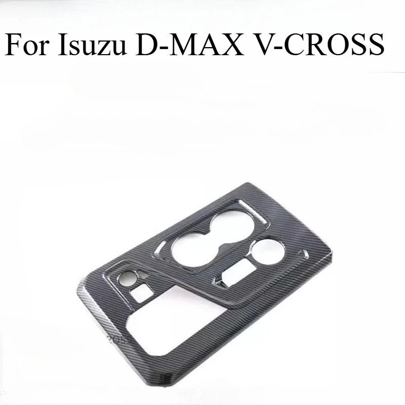 

For Isuzu D-MAX V-CROSS Center Console Gear Shift Panel Trim – Look Frame Cover, Automatic Transmission Shift Bezel Protector