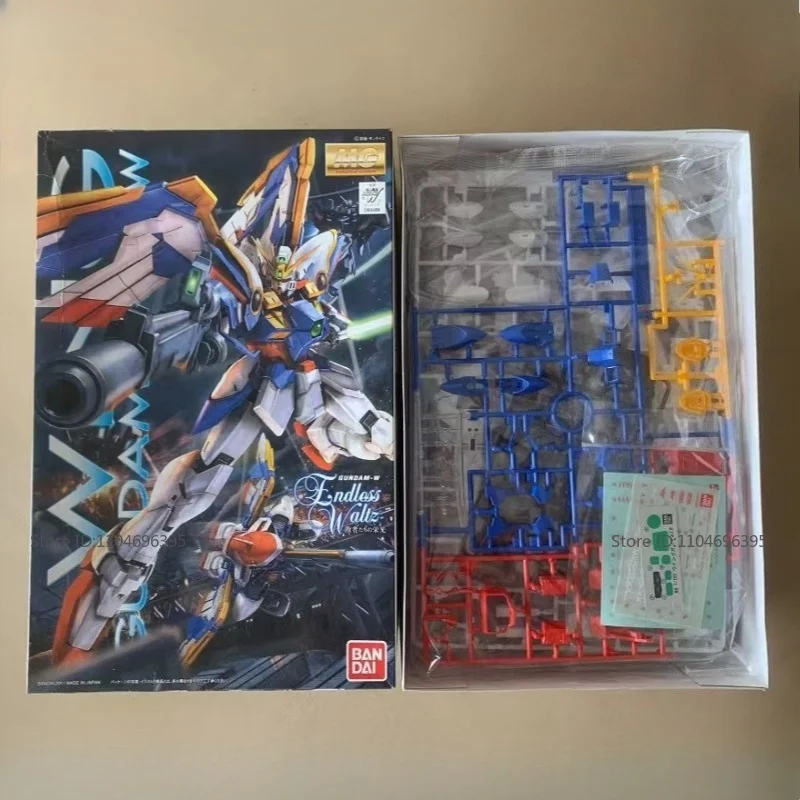 BANDAI – jouets modèles Gundam W XXXG-01W à assembler, modèle Mecha, figurines d'anime, Puzzle, cadeaux de poupée populaires de vacances, flambant neuf, en Stock