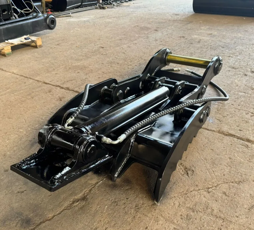 Polegadas hidráulicas dos acessórios da máquina escavadora