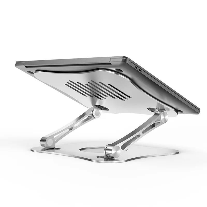 Laptop Stand Aluminum Alloy Lift Computer Stand Portable Stand Suitable for Students and Office Crowd Non-slip Silicone Pad