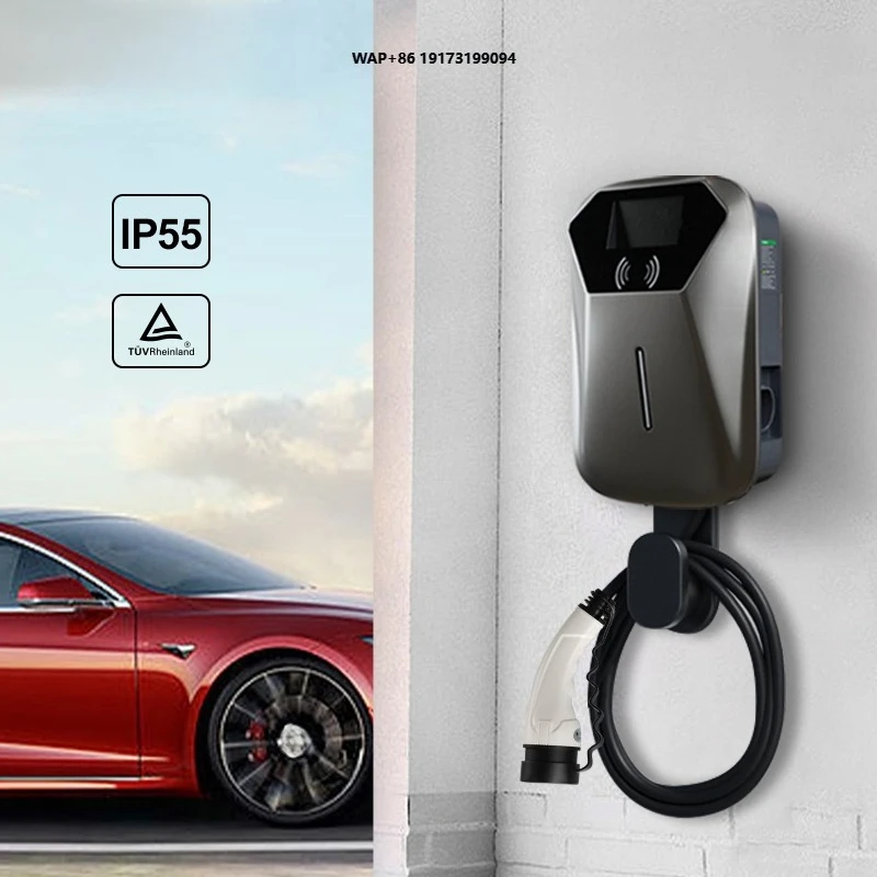 

OEM 7-22 кВт AC Ocpp настенная зарядная станция для электромобилей с разъемом Type 1 или Type 2, напольные зарядные станции