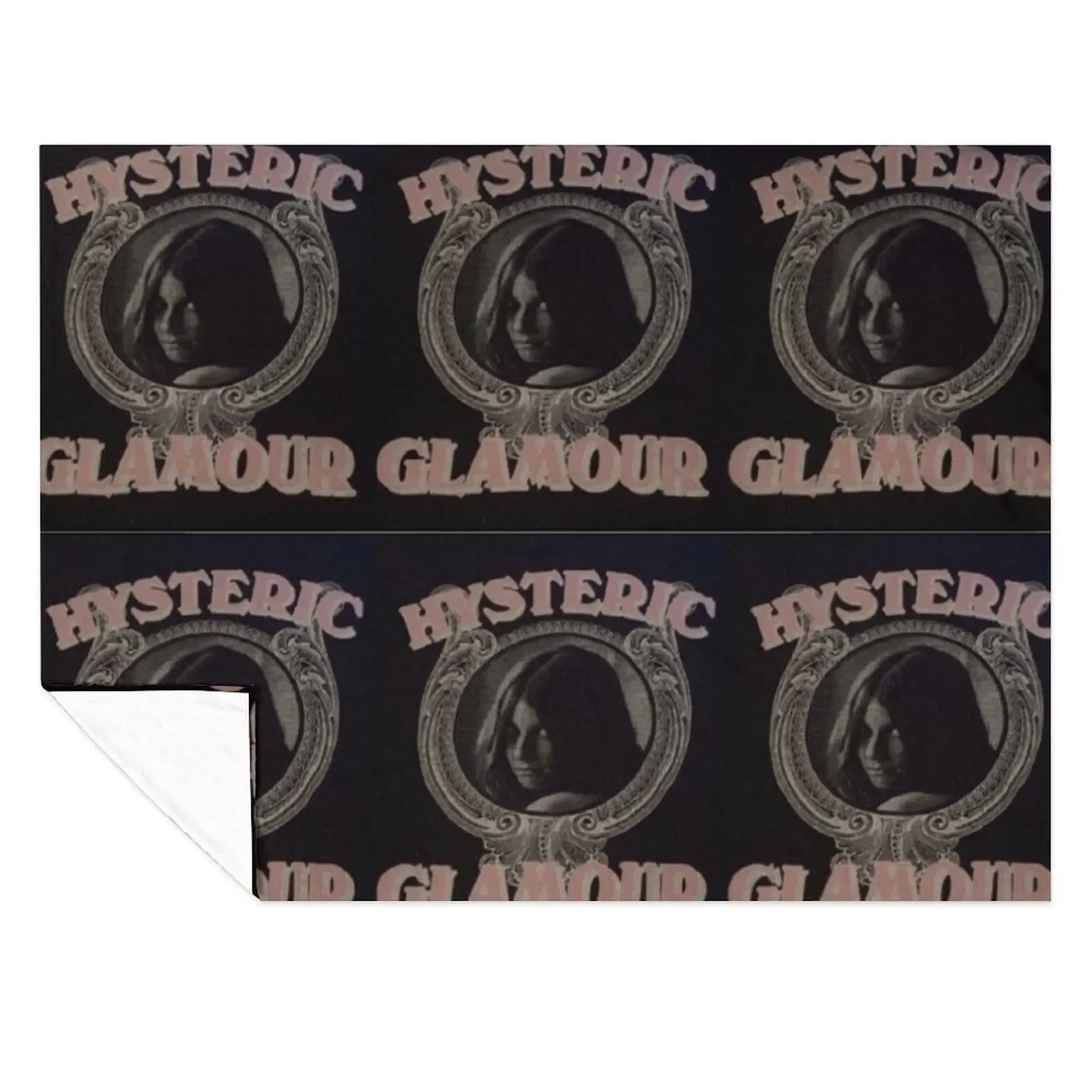 

hysteric glamour Throw Blanket Decorative Beds Giant Sofa bed plaid Camping Blankets
