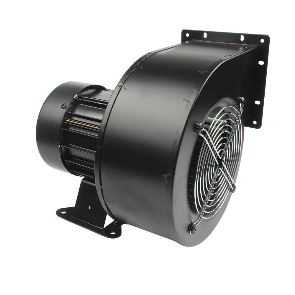 150FLJ7 / 5 Small power frequency centrifugal fan 220V 380V 320W 330W industrial cooling blower EU UK AU plug adapter