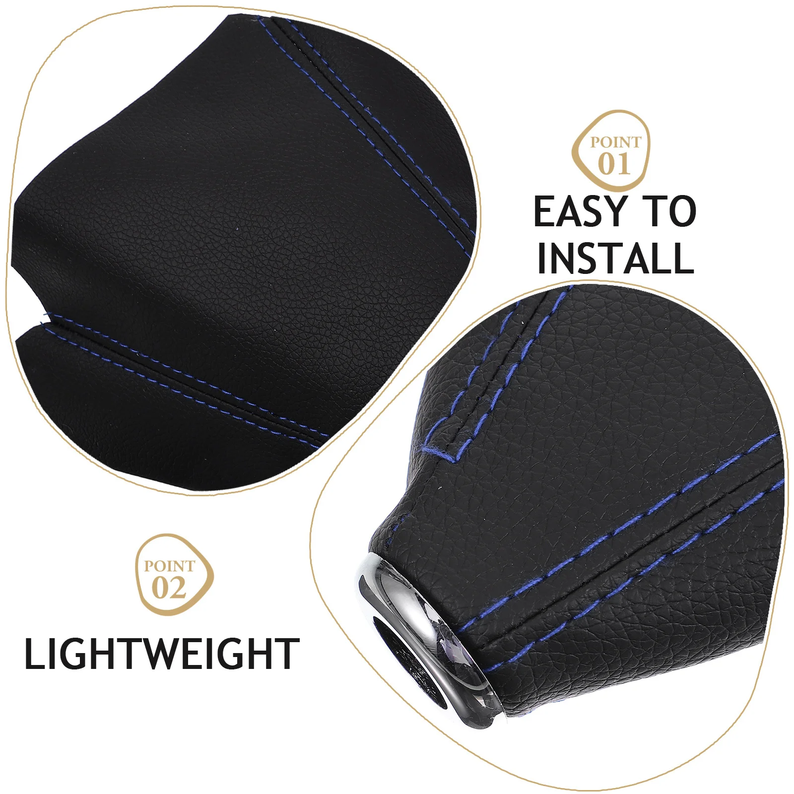 

Universal Shift Boot Cover PU Gear Manual Car Interior Accessories Transmission Lever Dustproof