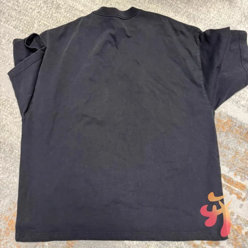 25ss القطن مارتين روز بلايز الصيف الشفاه الكرتون رغوة الكتابة على الجدران رسالة قصيرة الأكمام عادية الشارع كلينفيت الرجال النساء بلايز