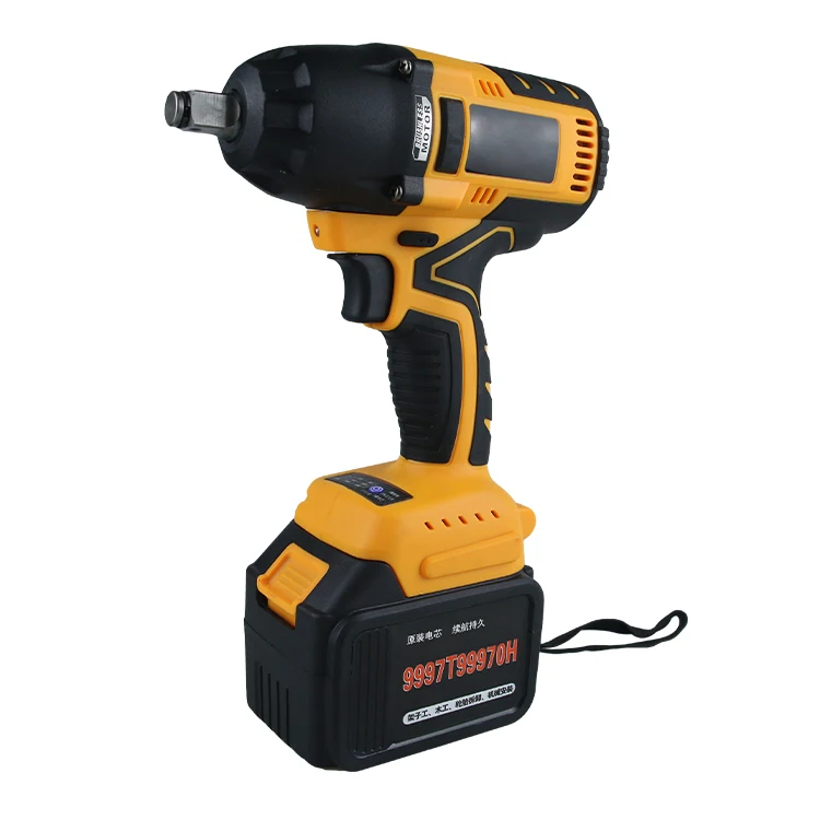 High Quality Cordless Impact Wrench Wholesale Price Electric Torque with 21V Lithium Battery for DIY and Industrial Use