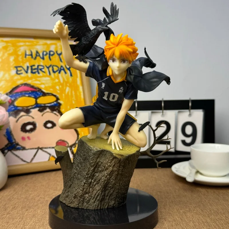 

22 см Haikyuu!! Фигурки аниме-персонажей Хината Шойо и Кагеяма Тобио: Набор для сборки, настольное украшение, коллекционные модные игрушки, подарок