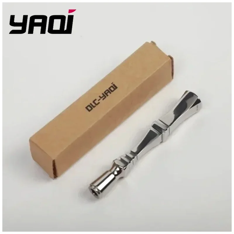 YAQI Chippendale Polished Stainless Steel Safety Razor Handle Wet Shave Tools Men Shaving Products Best Gift for Men 2026