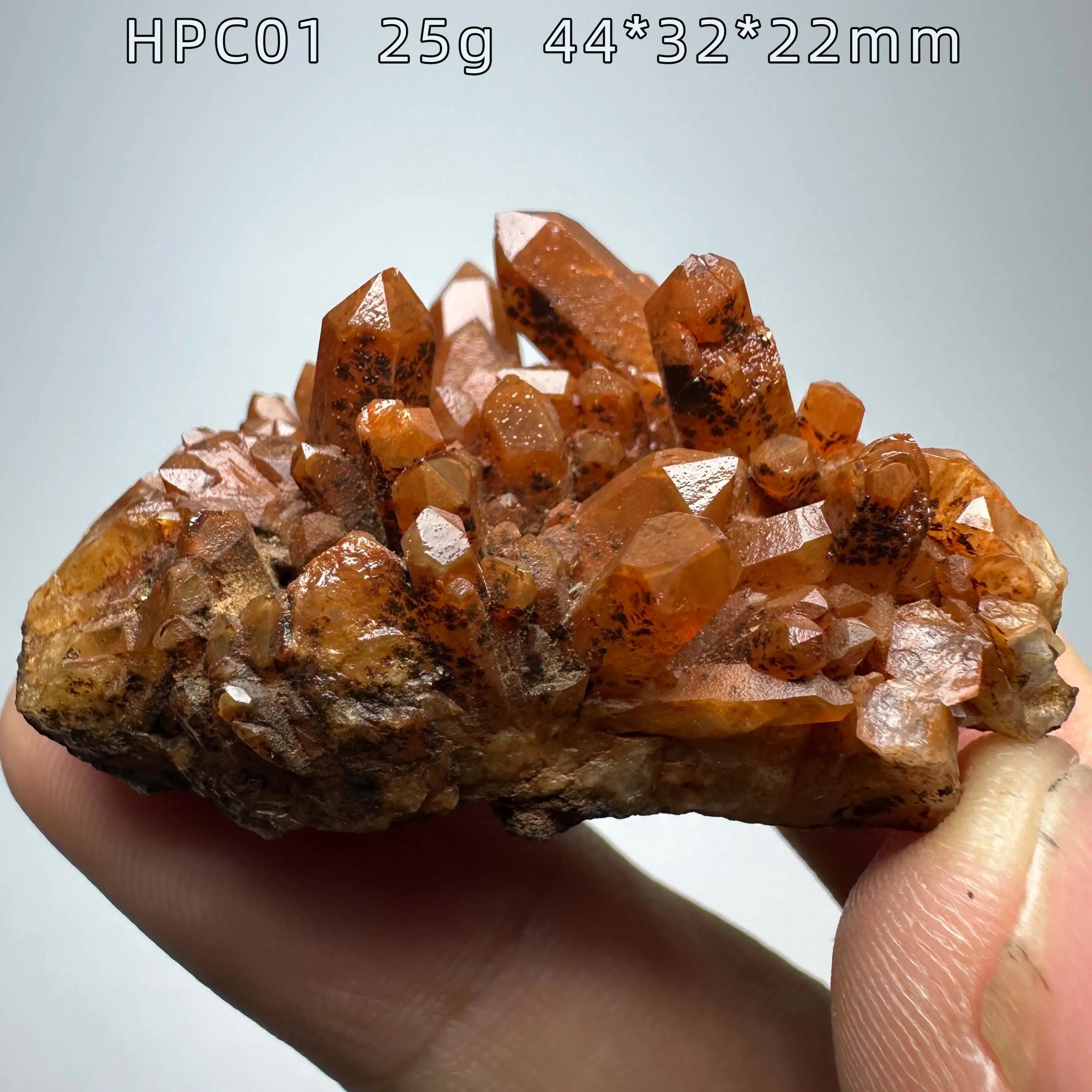 Natural Red crystal cluster Crystal Primitive Stone Cluster,Mineral Sample Repair Stone,Energy Degaussing Gem