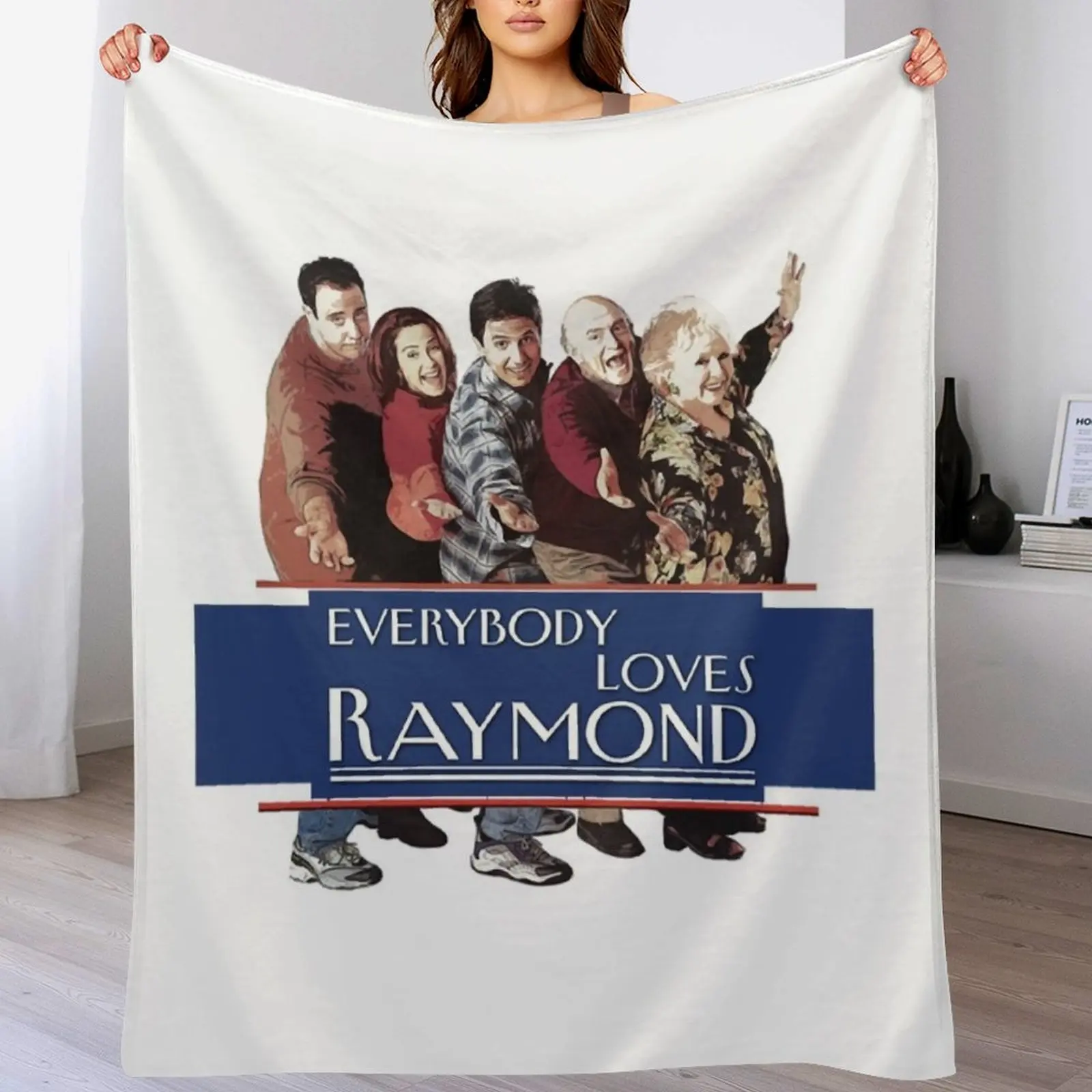 

Everybody Loves Raymond Throw Blanket Cute Plaid Moving Decorative Sofa Blankets