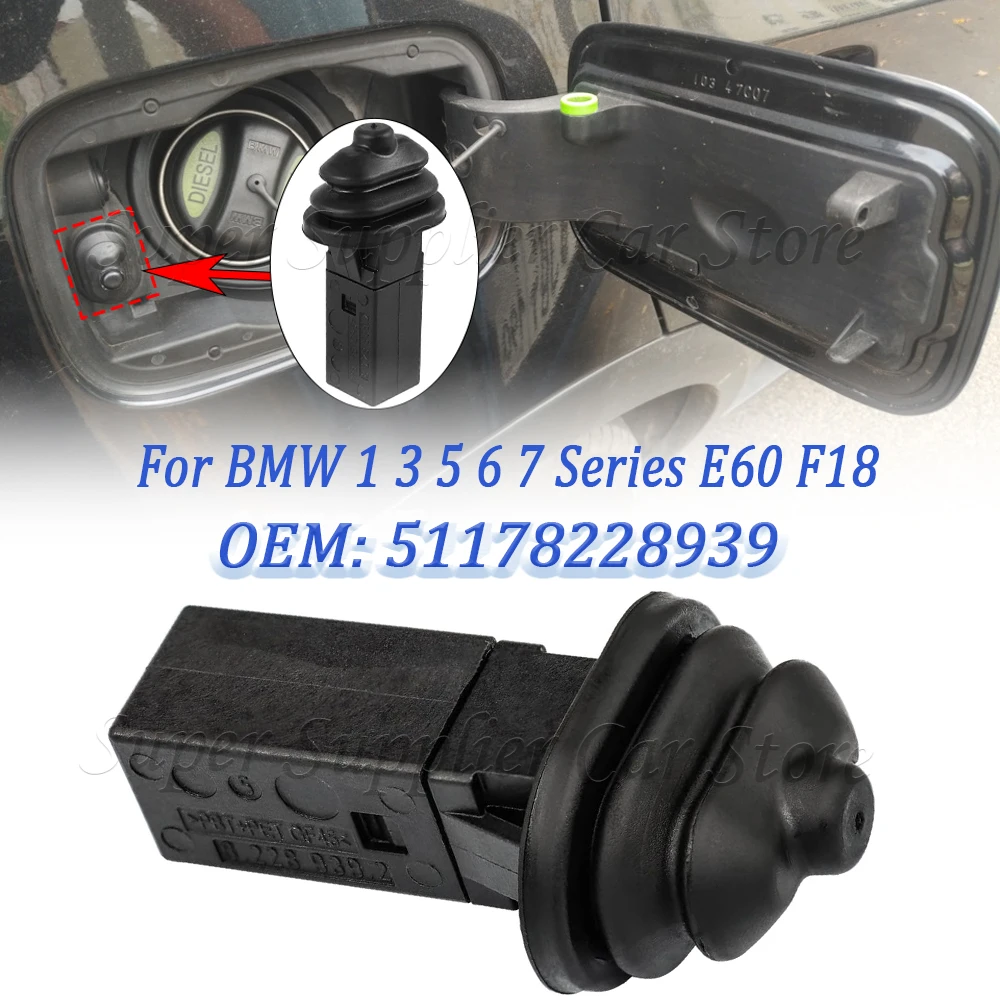 For BMW X3 X5 X6 E88 E82 E46 E90 E92 E60 535i F18 F10 F11 Car Fuel Gas Door Buffer Stop Ejector Latch Lock New 1PC 51178228939