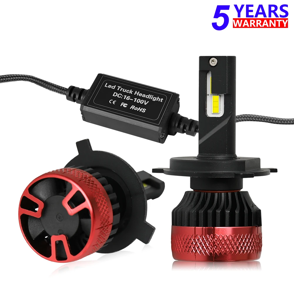 

HAOLIDE 90W H11 H7 Led Headlight Bulbs H4 H1 9005 HB3 9006 HB4 Lamps Canbus Super Bright Mini Car Auto Fog Lights Automobile