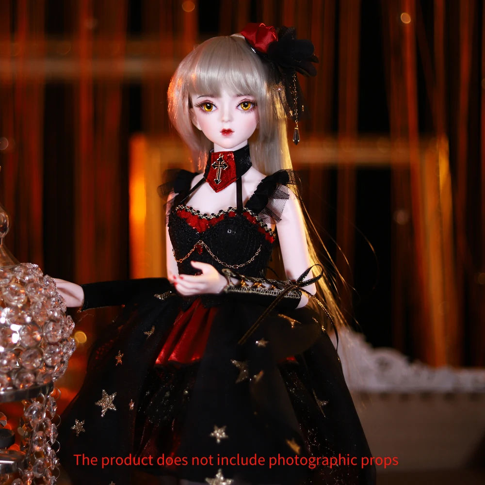 Dream Fairy 1/3 Doll BJD 62cm  Gothic style Ball Jointed body SD MSD with Clothes Shoes Makeup for Girls