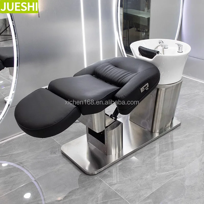 

Electrical Shampoo Bed Chair Furniture for Professional DHigh End Hair Salon Furniture China Beauty Salon Equipment