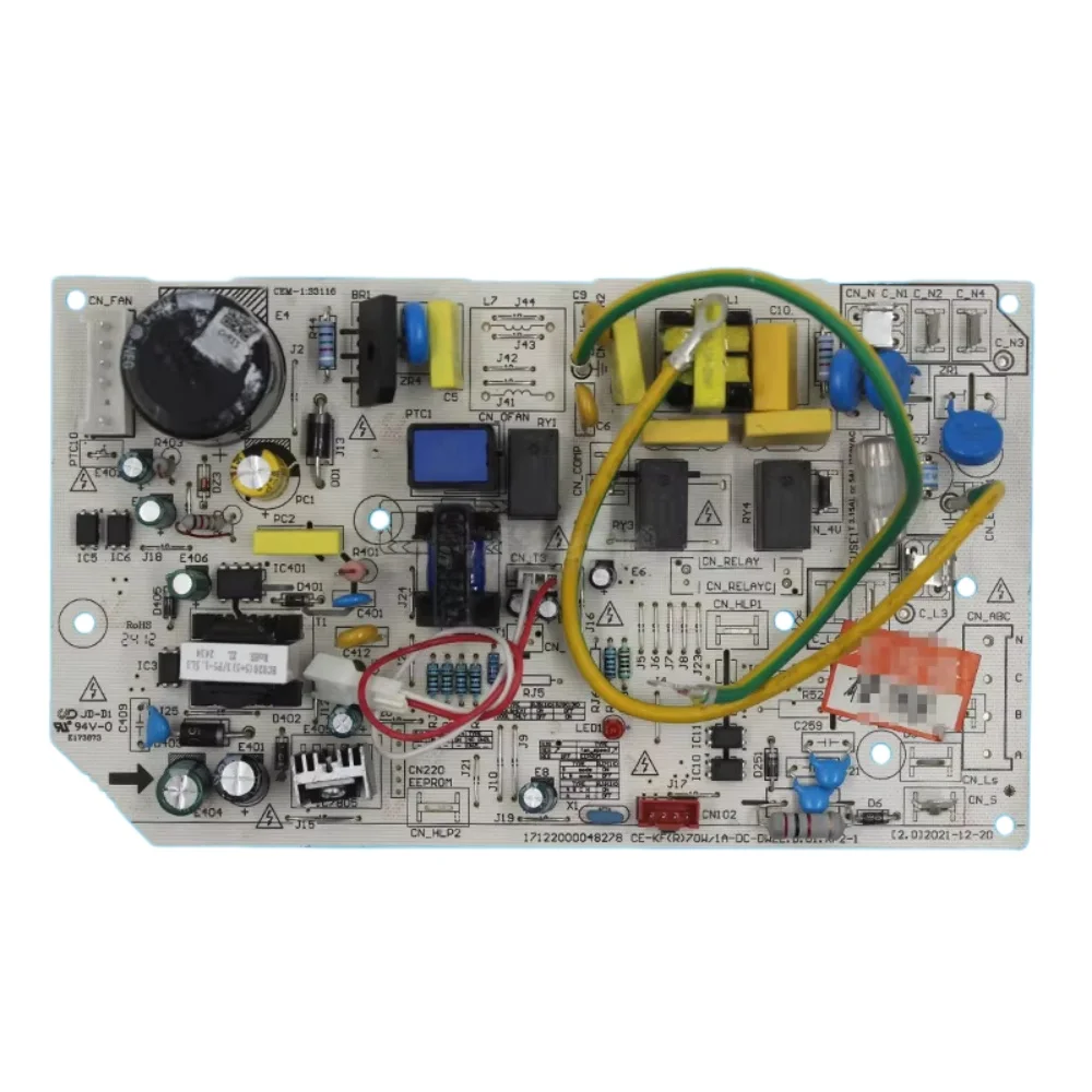 Air Conditioner Main Board Compatible with CE-KF(R)70W1A-DC Indoor Unit Part 17122000048278 HVAC Repair Component